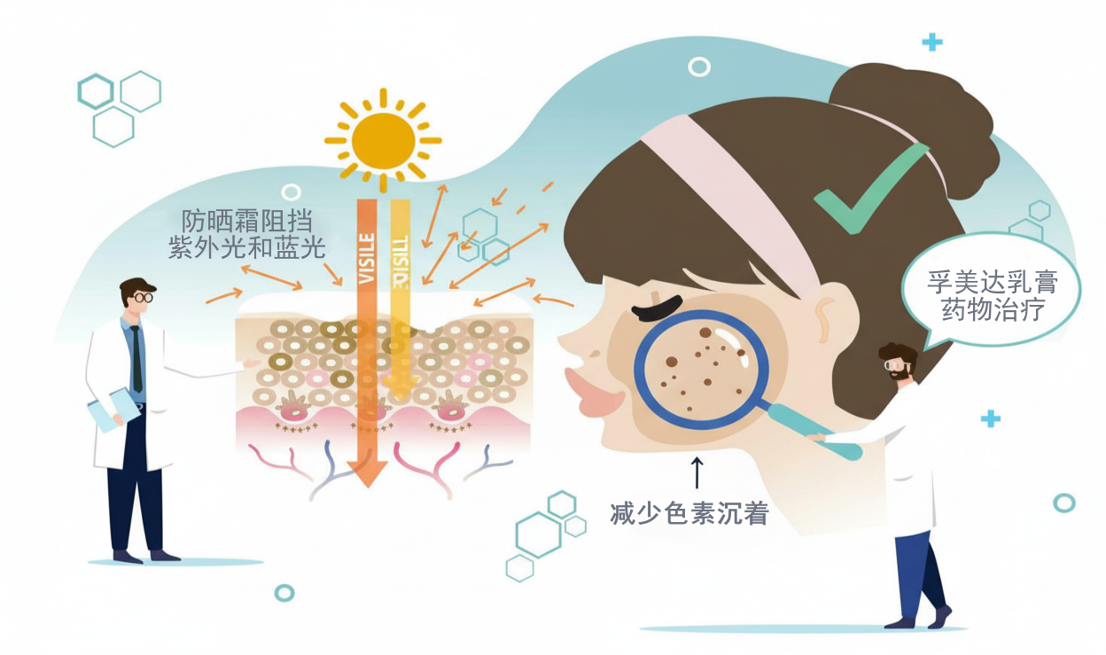 黃褐斑治療時必須用什么樣的防曬霜？